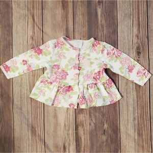 LAURA ASHLEY baby ruffle bottom top